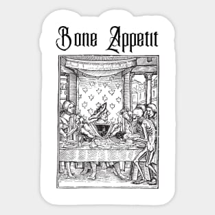 Bone Appetit Sticker